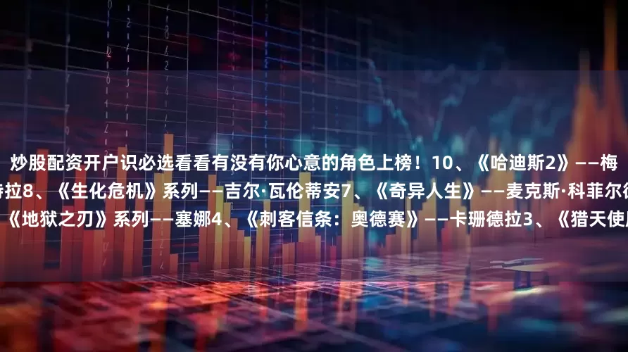 炒股配资开户识必选看看有没有你心意的角色上榜！10、《哈迪斯2》——梅丽诺伊9、《灵魂摆渡者》——斯特拉8、《生化危机》系列——吉尔·瓦伦蒂安7、《奇异人生》——麦克斯·科菲尔德6、《地平线》系列——埃洛伊5、《地狱之刃》系列——塞娜4、《刺客信条：奥德赛》——卡珊德拉3、《猎天使魔女》系列——贝优妮塔2、《古墓丽影》系列——劳拉1、《密特罗德》系列——萨姆斯·阿兰